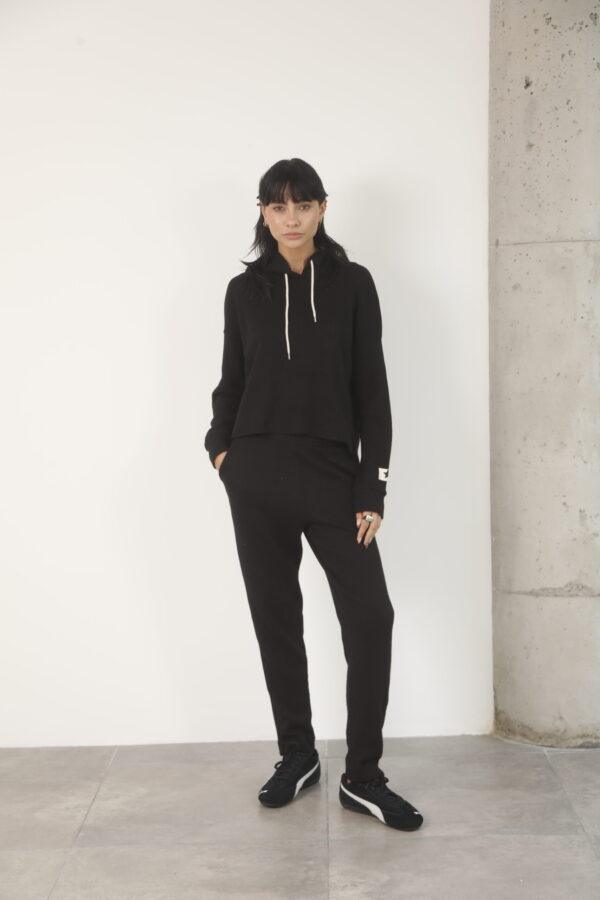 Pantalón Wafle - Negro