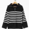 Sweater Negro/Rayas