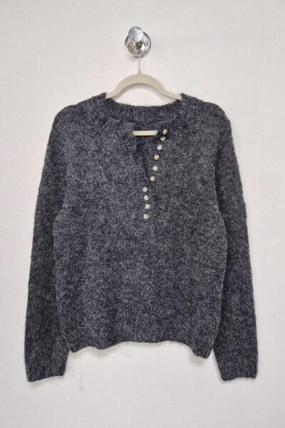 Sweater tejido con lurex.